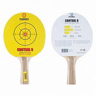 Ракетка д/наст.тенниса TORRES Control 9, арт.ТТ0002, для начин., накладка 1,8мм