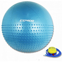 Мяч гимнастический ESPADO 65см, полумассажный,антивзрыв, ES3224