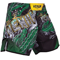 Шорты Venum MMA Crocodile Black/Green 00241 Шорты Venum MMA Crocodile Black/Green 00241