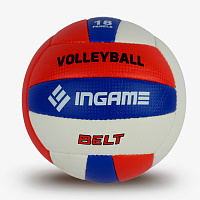 Мяч волейбол. INGAME Belt ING-098 красно-синий
