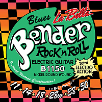 Комплект струн для электрогитары B1150 The Bender Blues, никелированные, 11-50
